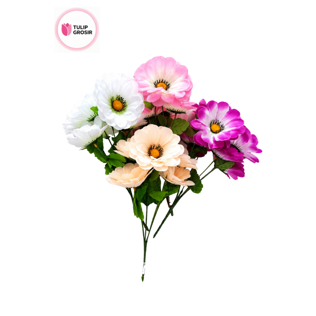 Bunga Gardenia Artificial 1 TANGKAI ISI 6 | HIASAN MEJA | DEKORASI | FLORIST | TOKO BUNGA | KOTA SEM