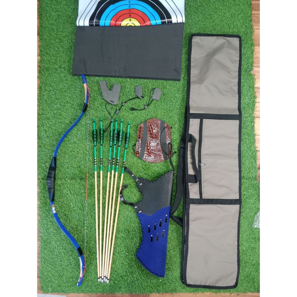 SET LENGKAP EXTRA / KOMPLIT BUSUR FIBER EFG BENDING TURKISH / HORSEBOW / ANAK / REMAJA / DEWASA ( 16