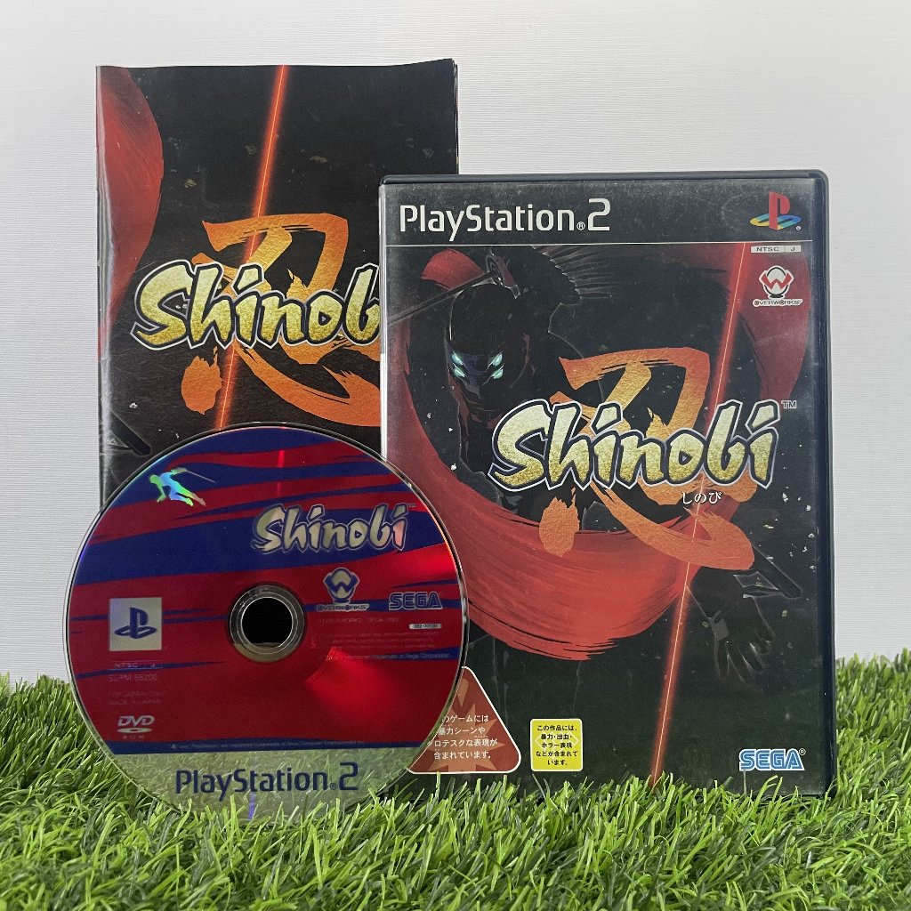 PlayStation PS2 - Shinobi NTSC-J (Bahasa Jepang)