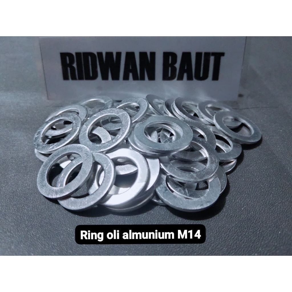 RING OLI ALMUNIUM M14 ( BAUT 19)