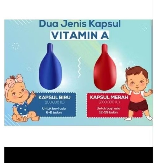vitamin A 200.000 iu vitamin posyandu merah