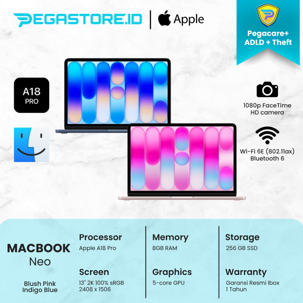 Apple Macbook Neo MHFF4ID/MHFH4ID 256GB