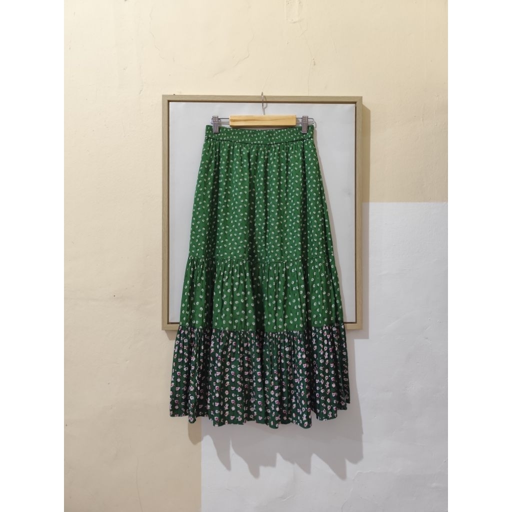 Rok Uniqlo Paul & Joe Hijau