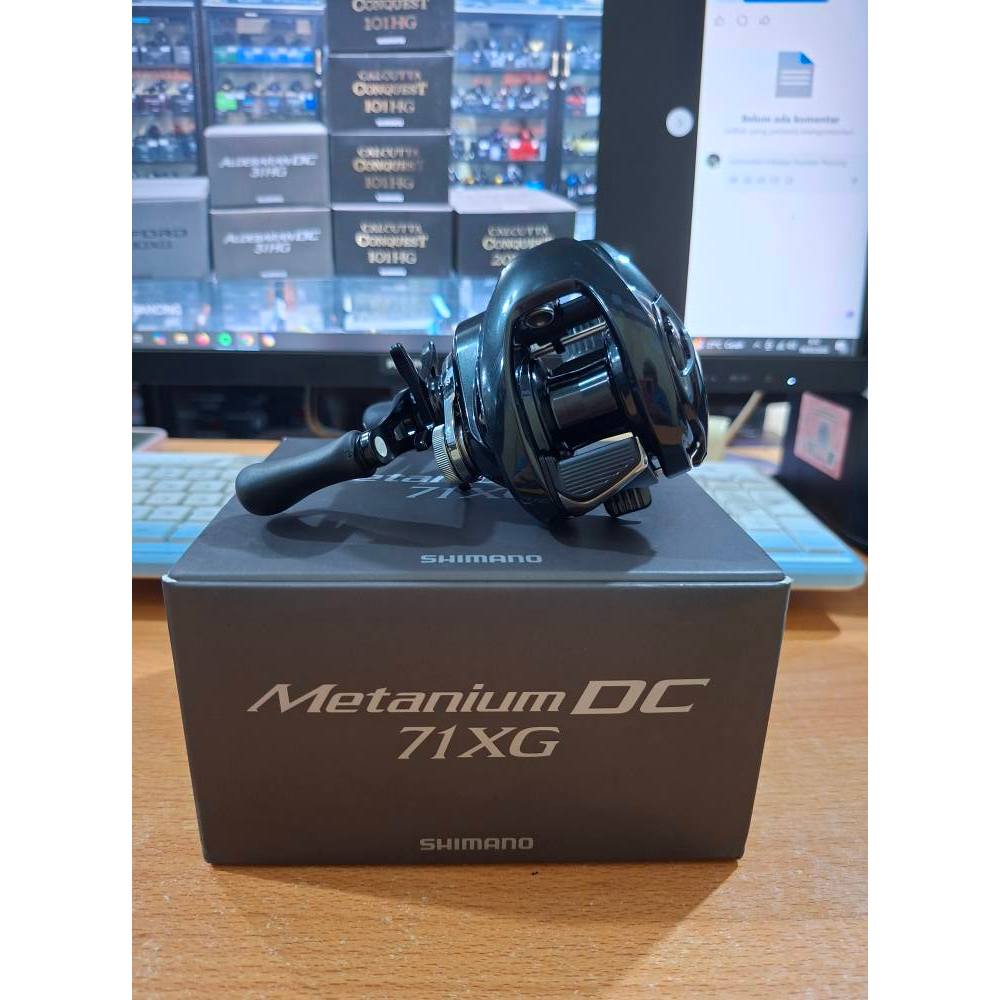 Touman Pancing [SECOND ISTIMEWA] Shimano Metanium DC 71XG Baitcasting Reel Made In Japan Mulus