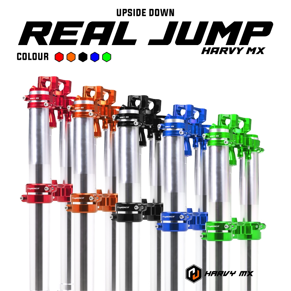HARVYMX USD Shock Depan Upside Down Real Jump KLX 150