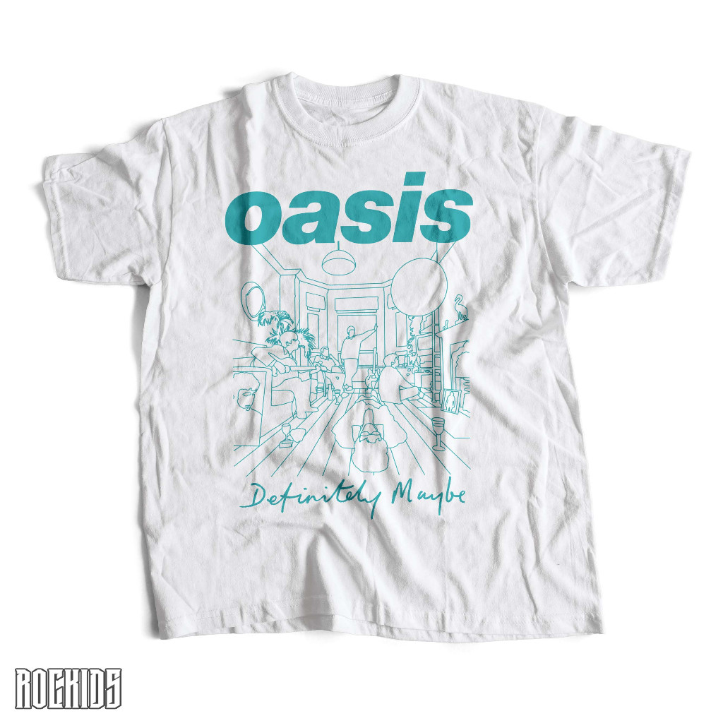 ROCKIDS - OASIS - TSHIRT - TEES - KIDSWEAR - KAOS BAND - KAOS BAND OASIS - KAOS OASIS - TSHIRT OASIS