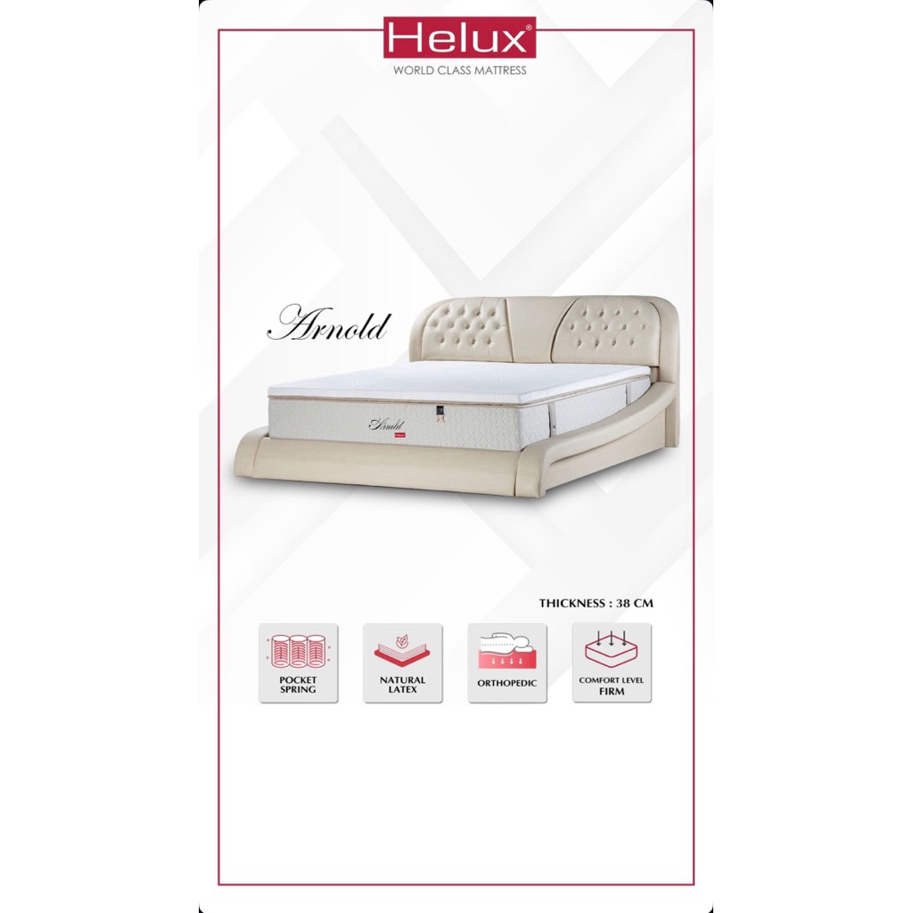 SpringBed Helux Arnold 180 x 200