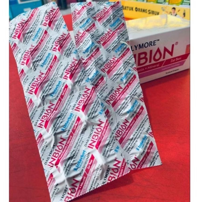 INBION STRIP 10 KAPSUL MULTIVITAMIN & MINERAL