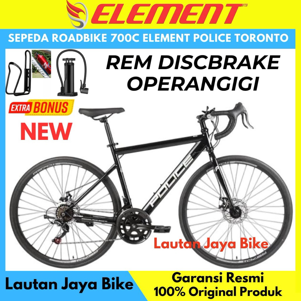 Sepeda Roadbike 700c Element Police Toronto New