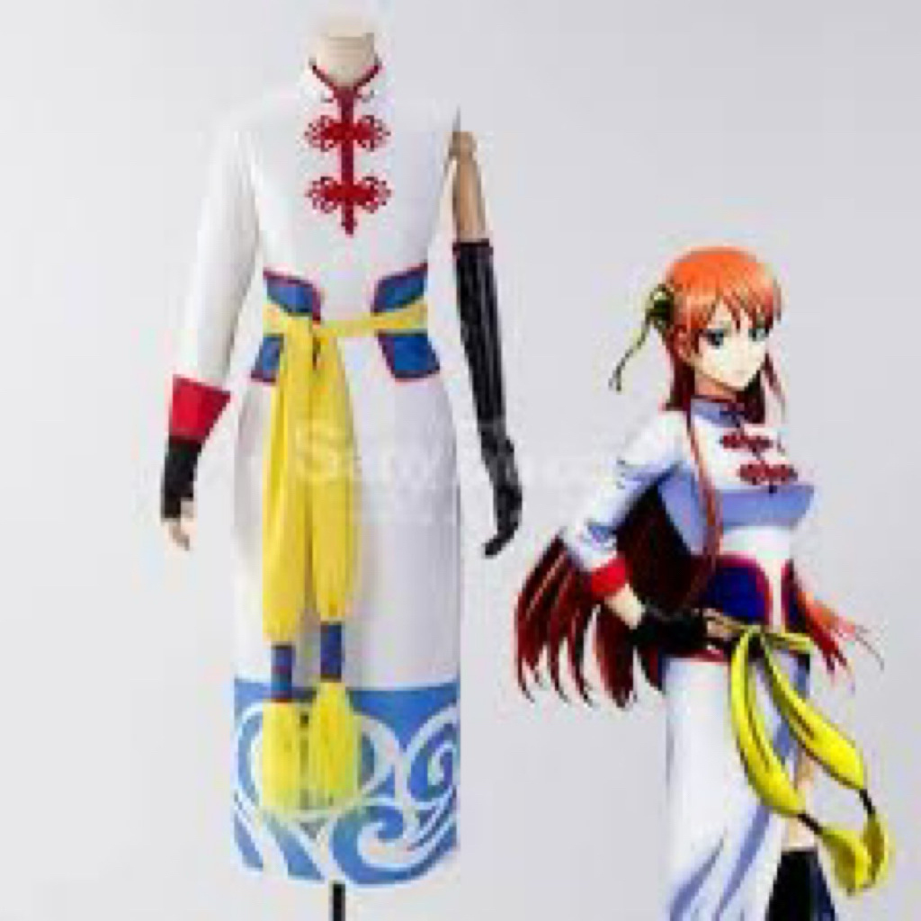 costume cosplay gintama all karakter gintoki sinpachi kagura