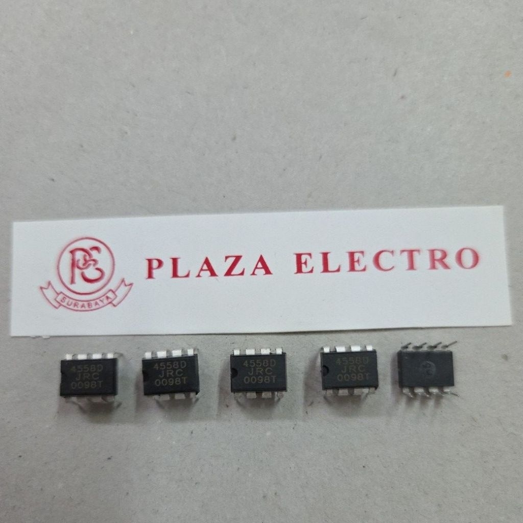 IC ST JRC4558 II TR TRANSISTOR ASLI ORIGINAL JRC 4558 JRC4558D KUALITAS BIASA