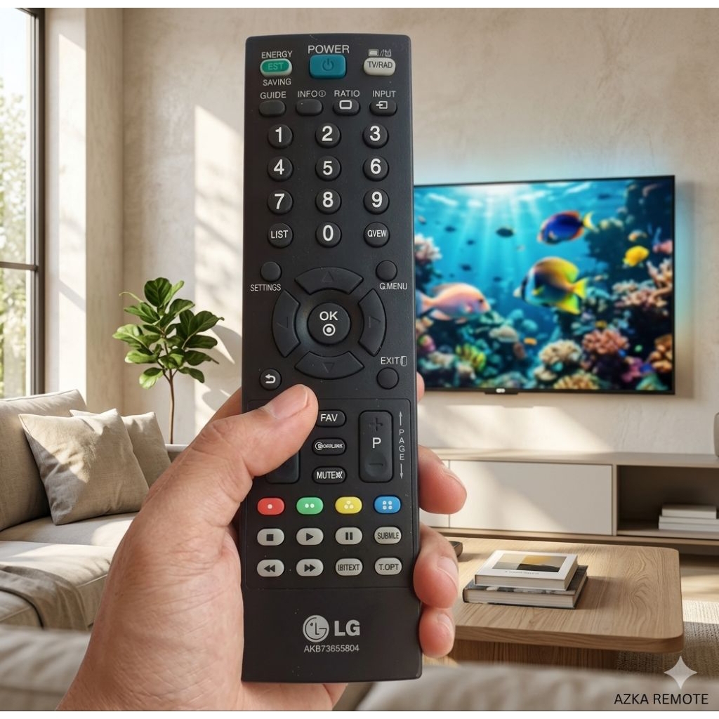 REMOTE REMOT TV LG LED LCD AKB73655804 ORIGINAL ASLI DEVI