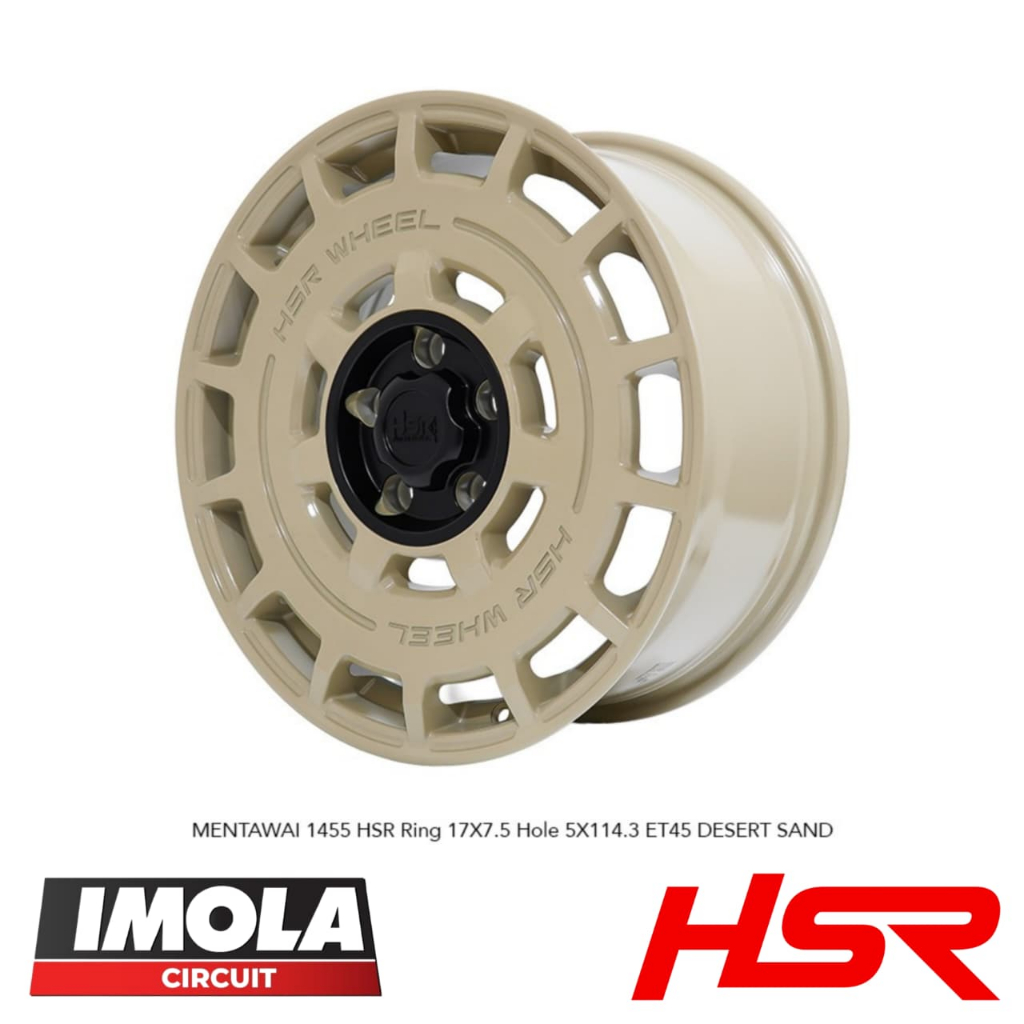 Ready Velg Mobil Rally Look R17 HSR Mentawai buat Xpander Rush Xtrail DLL