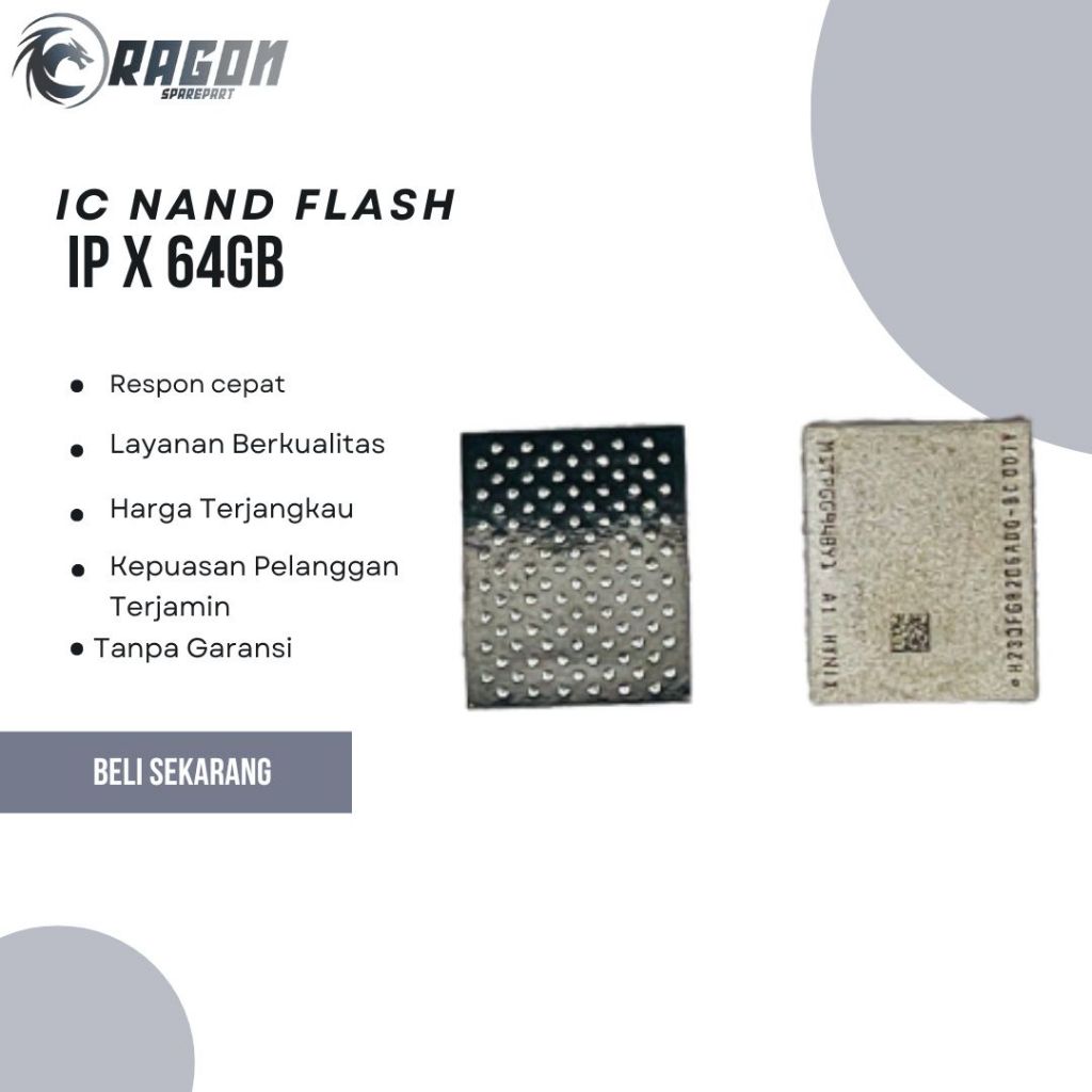 IC NAND FLASH 64GB IP X/XR/XS/XS MAX ORIGINAL NEW