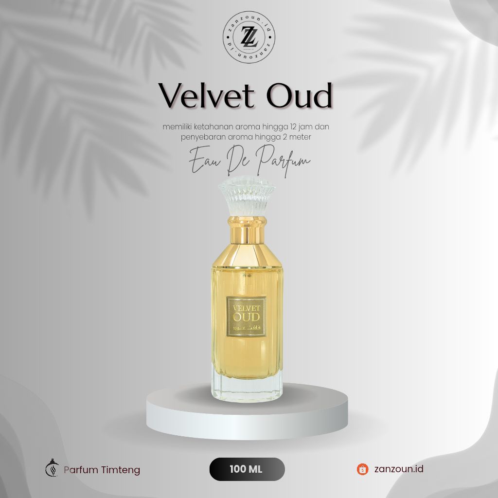 Velvet Oud By Lattafa 100ml Original Parfum