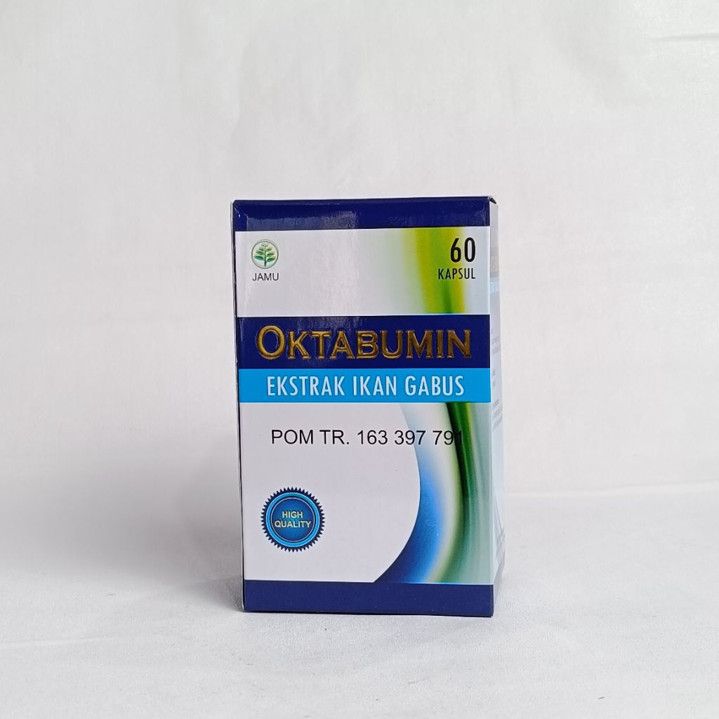 KAPSUL OKTABUMIN EKSTRAK IKAN GABUS 60 KAPSUL