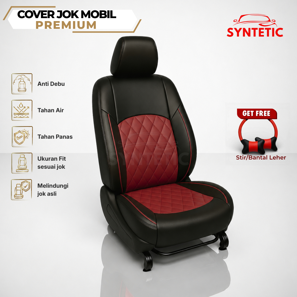 SYNTETIC - Sarung Jok Mobil Nissan Juke Bahan Atari Full Seat