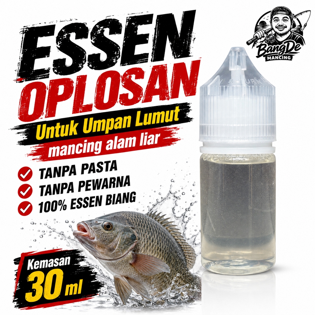 Essen Oplosan NILA LUMUT Umpan Pancing Kolam Alam Mancing Liar