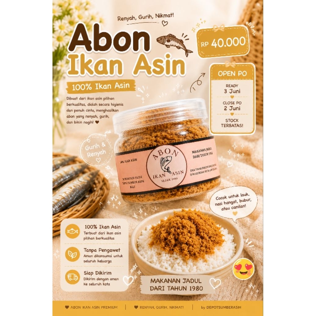 ABON IKAN ASIN