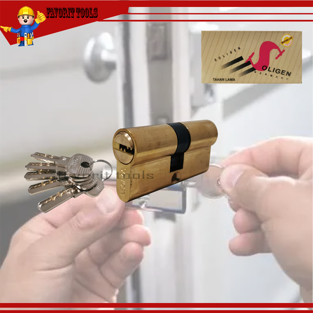 Silinder Kuningan Soligen Silinder Kunci Pintu Besar Soligen Komputer