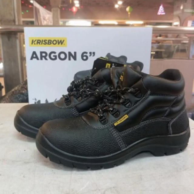 Krisbow Sepatu Safety Shoes Argon 6 Inchi