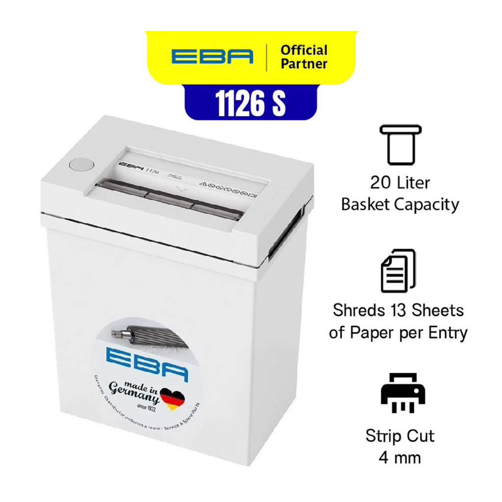 EBA 1126S / 1126 S Paper Shredder - Mesin Penghancur Kertas