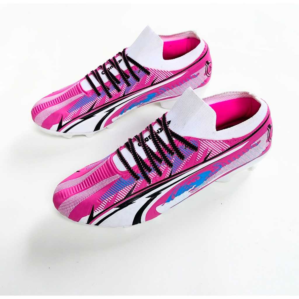 Sepatu Bola AZERO TRIBAL Pink Size 38-43