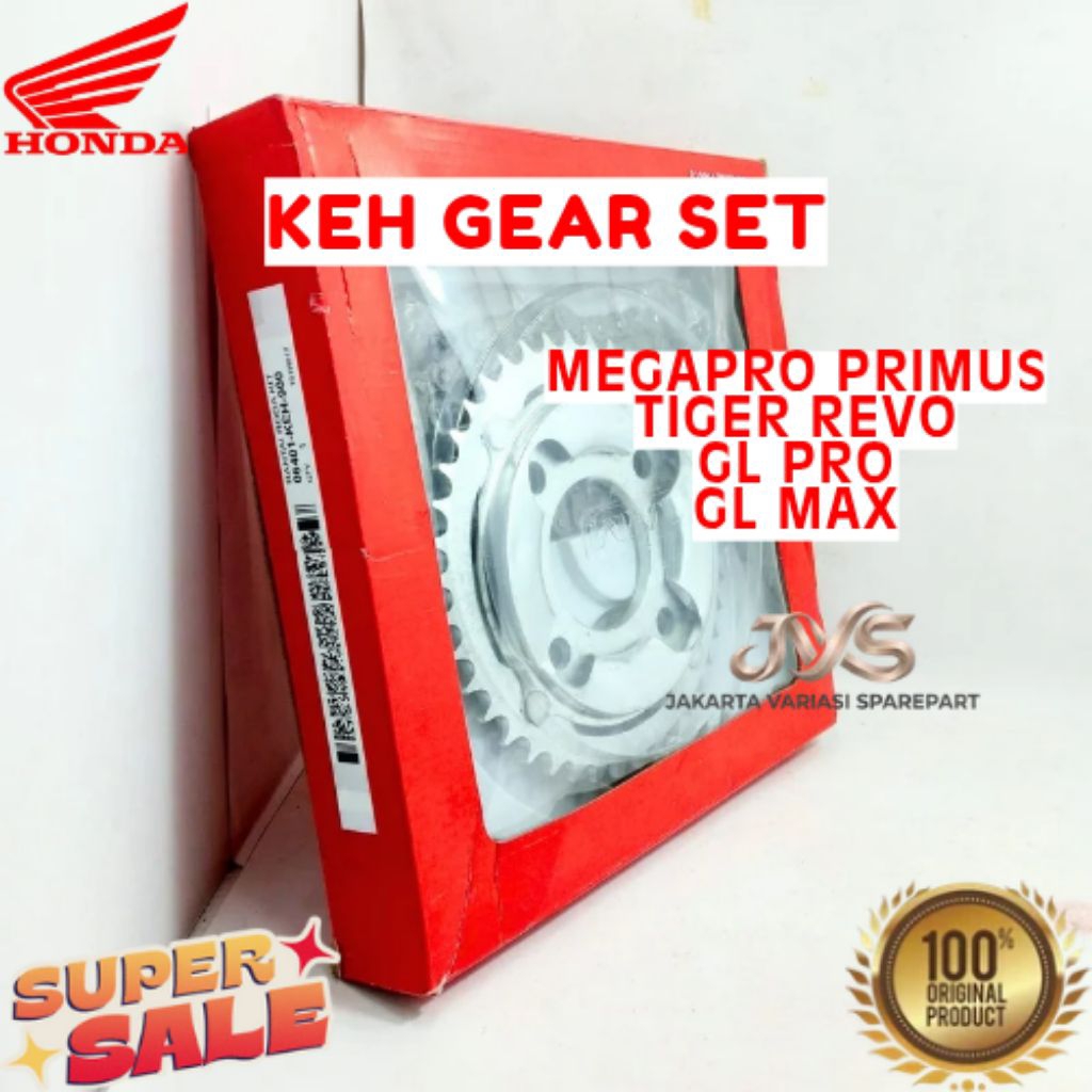 GEAR SET KODE KEH, GEAR SET MEGAPRO PRIMUS, GEAR SET TIGER REVO, GEAR SET GL PRO, GEAR SET GL MAX
