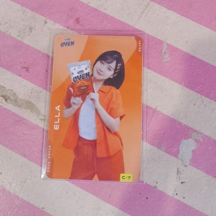 photocard Ella JKT48 x Sukro oven official