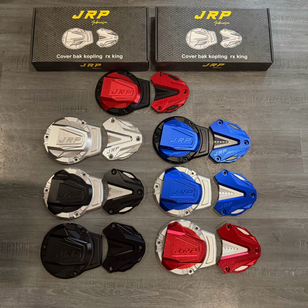 COVER TUTUP BAK KOPLING CNC JRP SET KANAN KIRI RX KING RXK