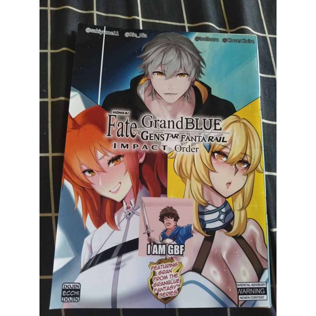 komik doujin granblue fantasy Genshin impact Fate Grand Order Rienia