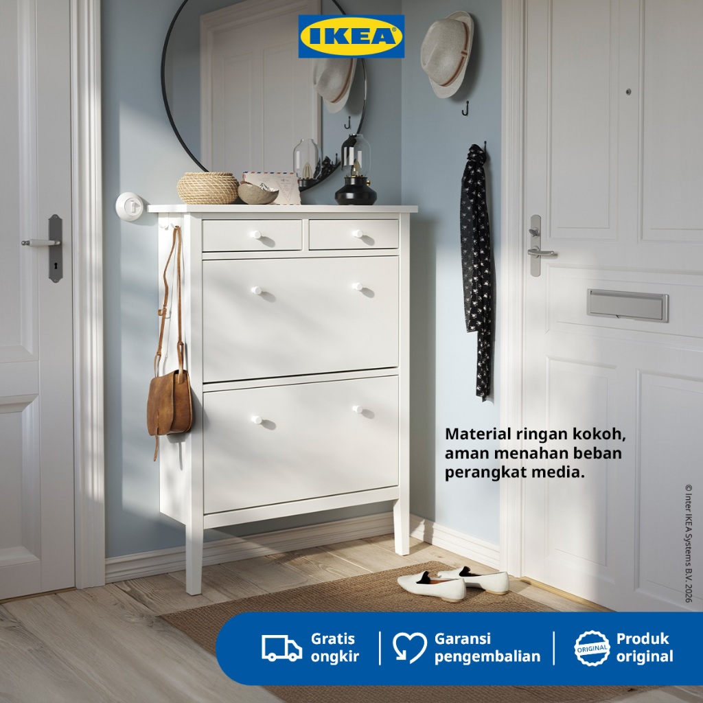 IKEA GULLABERG Rak Kabinet Penyimpanan Sepatu