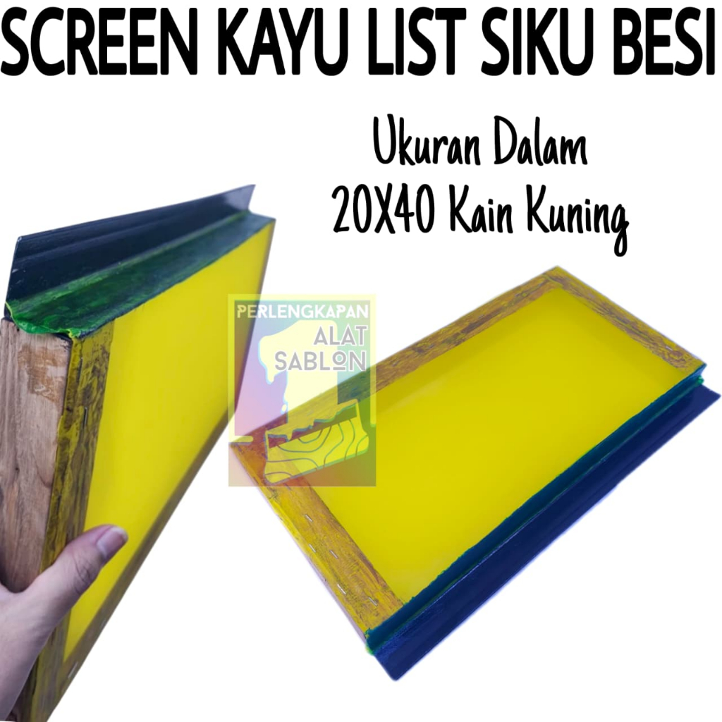 SCREEN SABLON GELAS PLASTIK CUP DENGAN BESI
