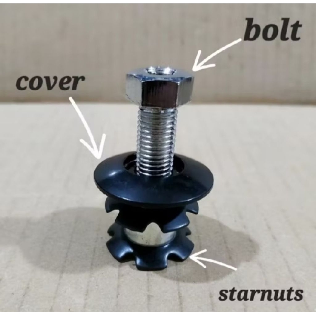 cover jangkar baut bolong BMX rotor gyro