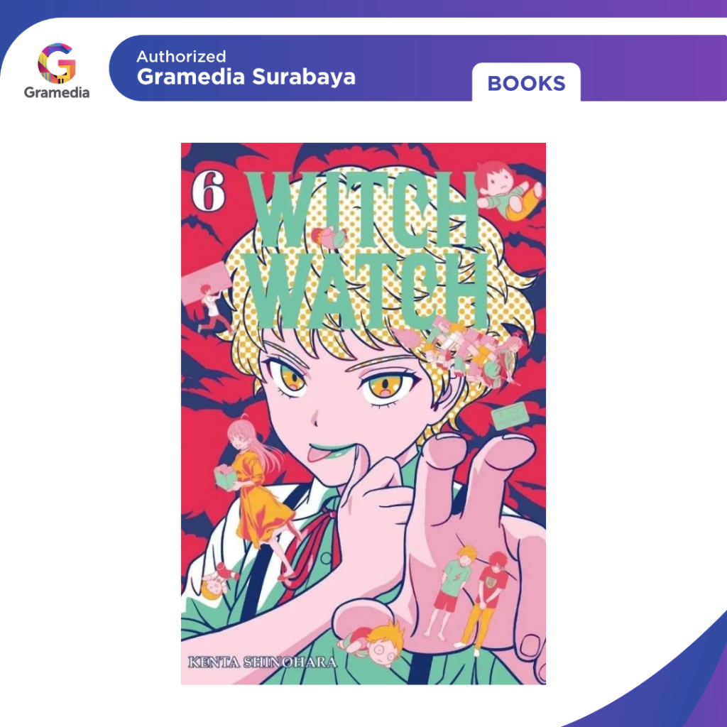 Gramedia Surabaya- Witch Watch 6