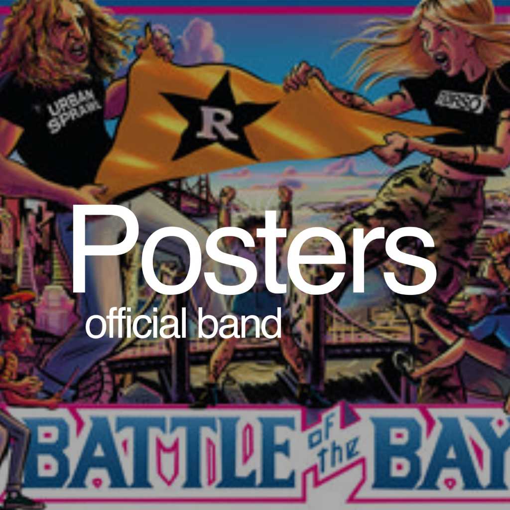 BAND POSTER  Official Merchandise Original