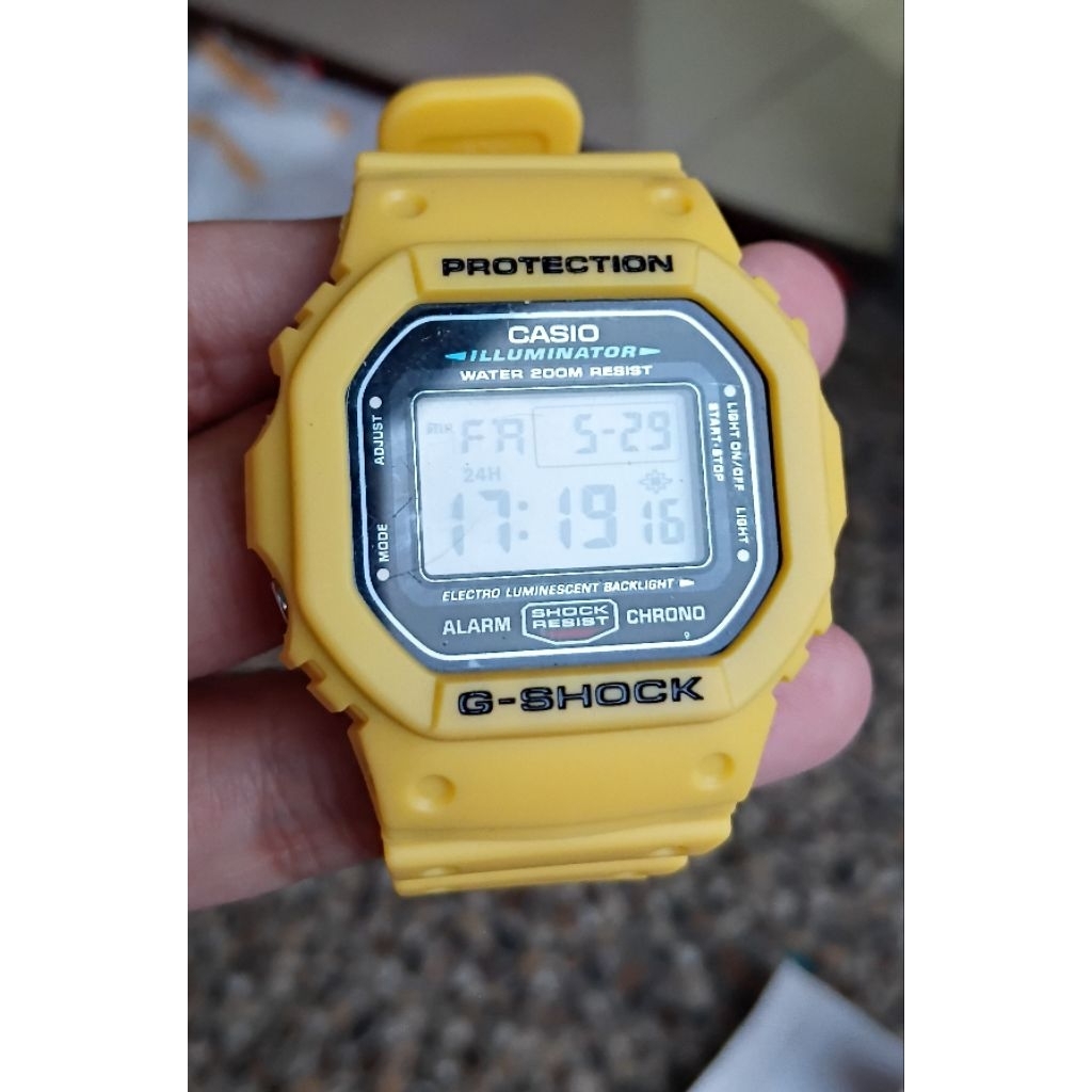 Casio G-Shock DW-5600 Second/Bekas/Preloved