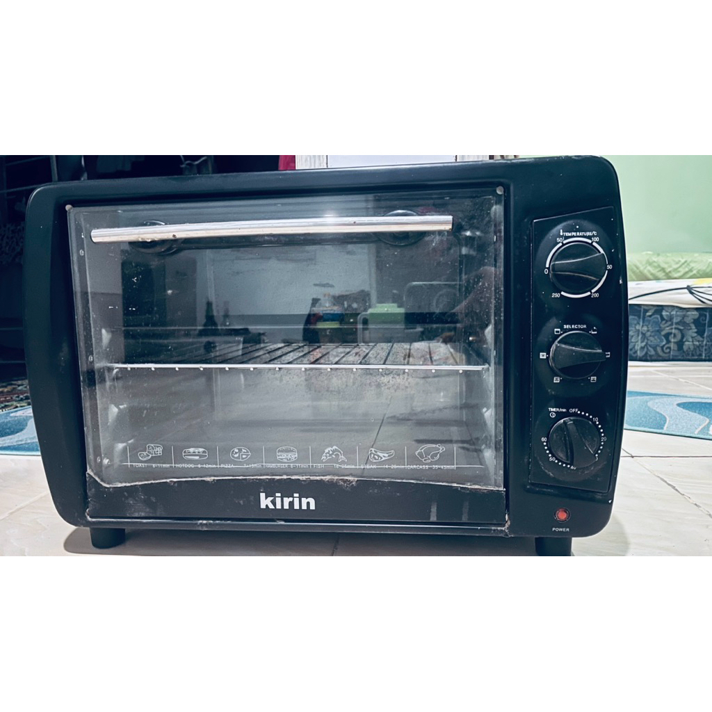 oven listrik kirin bekas