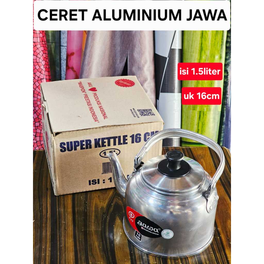 CERET ALUMINIUM JAWA 16CM 1,5LITER
