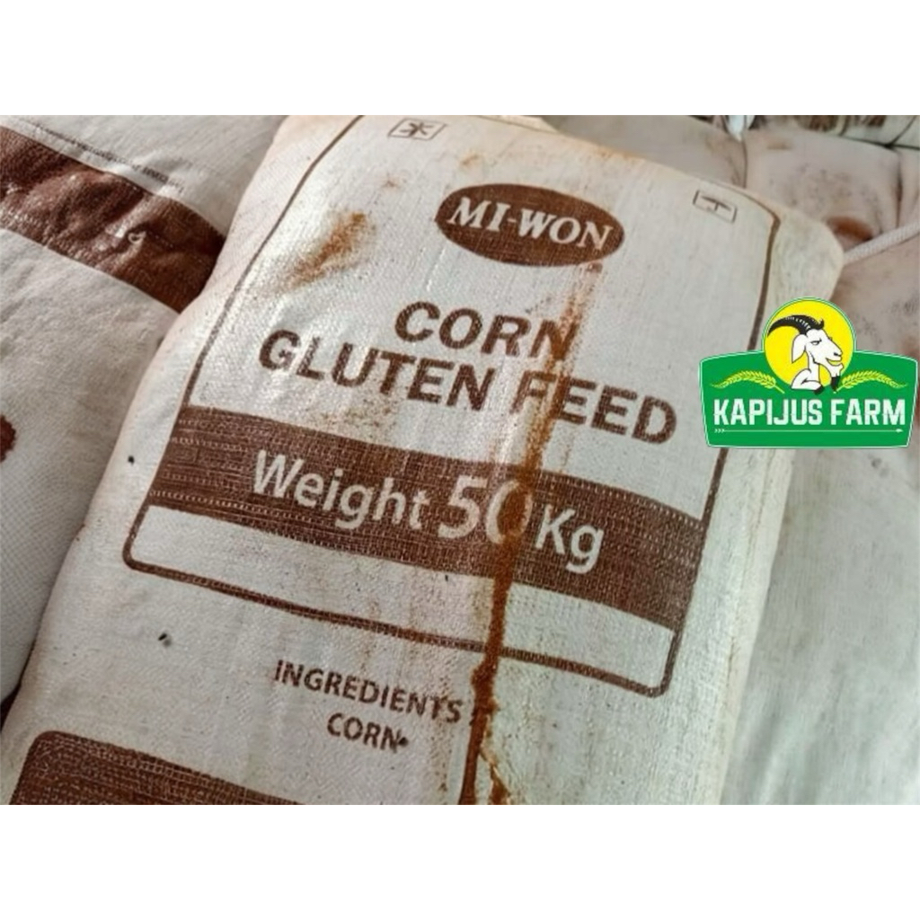 CGF (Corn gluten feed) Miwon pakan sapi, kambing, domba, ayam, bebek, babi, itik, menthok