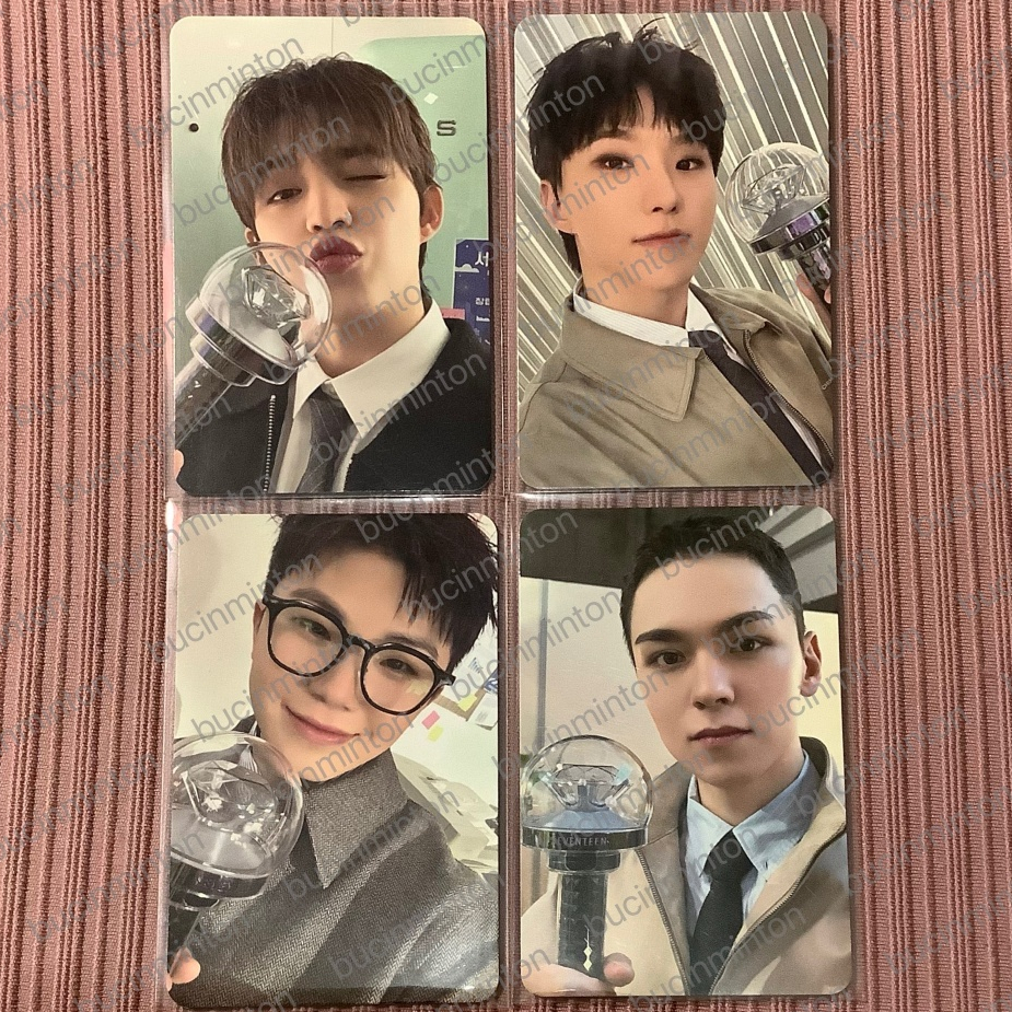 [OFFICIAL] Photocard Caratland Caratzone 2025 Scoups Hoshi Woozi Vernon Seventeen PC Seungcheol