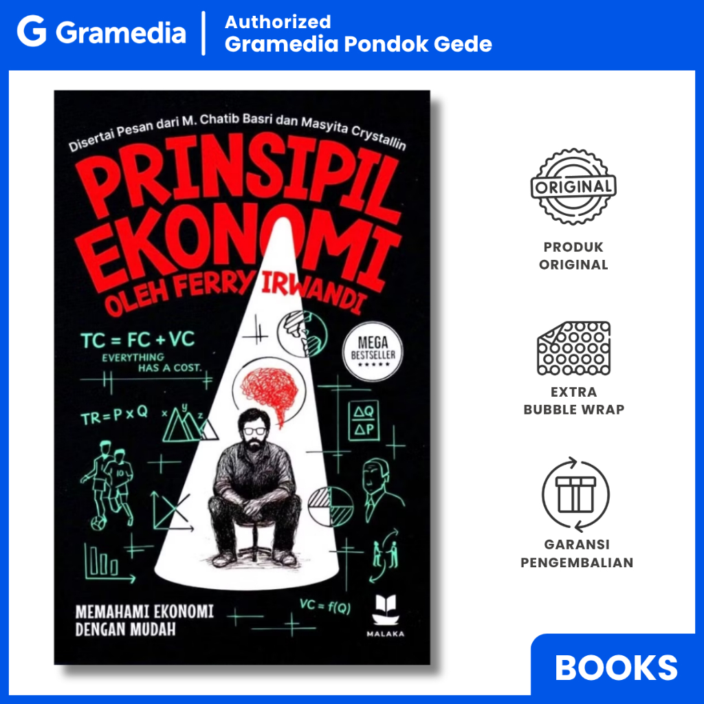 Gramedia Pondok Gede - Prinsipil Ekonomi - Ferry Irwandi