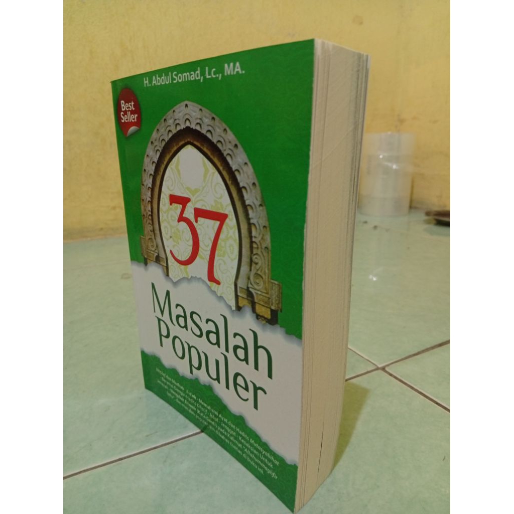  37 Masalah Populer jilid soff cover