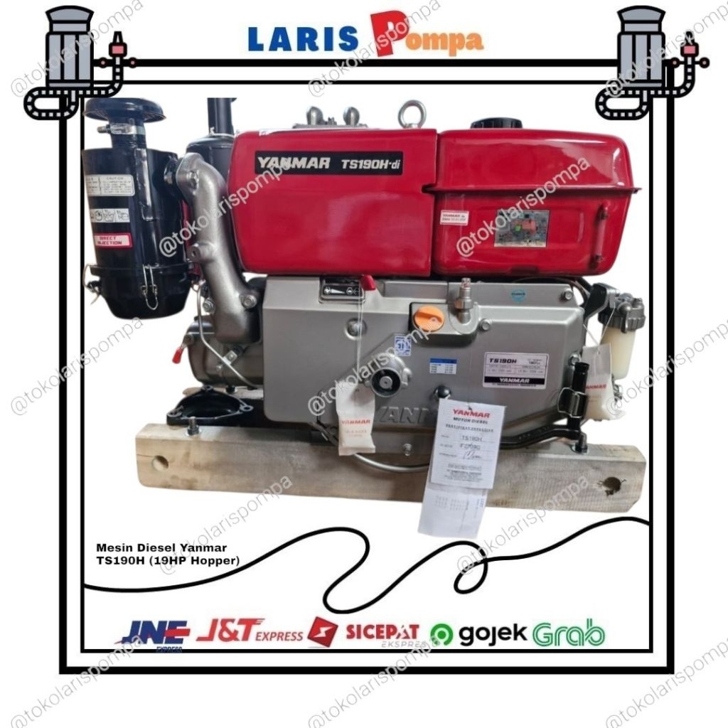 Mesin Diesel Yanmar TS190H (19HP Hopper)