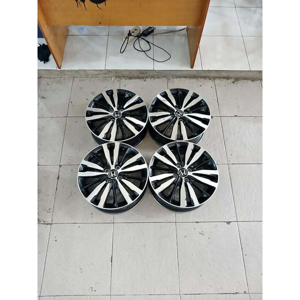 VELG MOBIL ORI STD JAZZ RS GK5 RING 16 LEBAR 6 PCD 4X100 ET53 PELEK BRIO CITY FREED MOBILIO DLL
