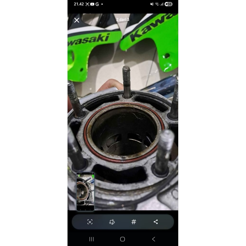 Blok Head Ninja R RR Ori Copotan