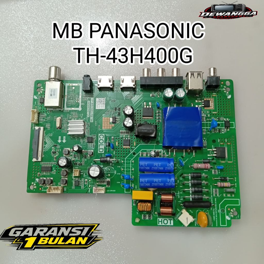 MB TV PANASONIC TH-43H400G - MAINBOARD MOTHERBOARD MOBO MODUL TV PANASONIC TH-43H400G