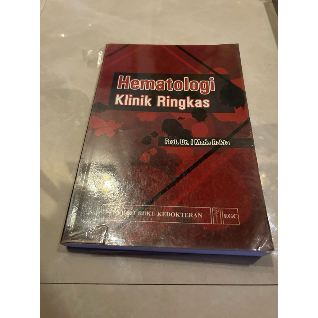 Buku Hematologi Klinik Ringkas