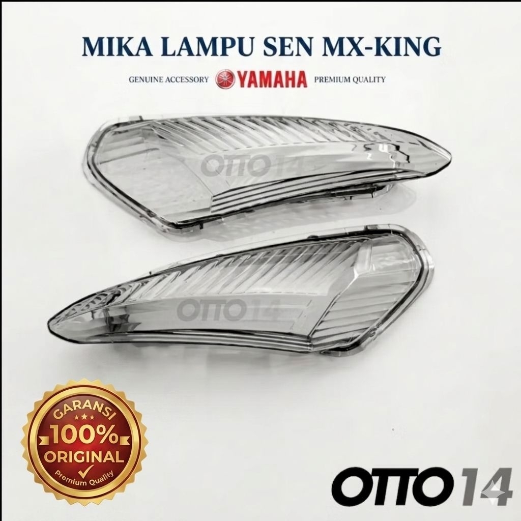 mika lampu sen yamaha mx king 150 original mika sen depan warna smoke