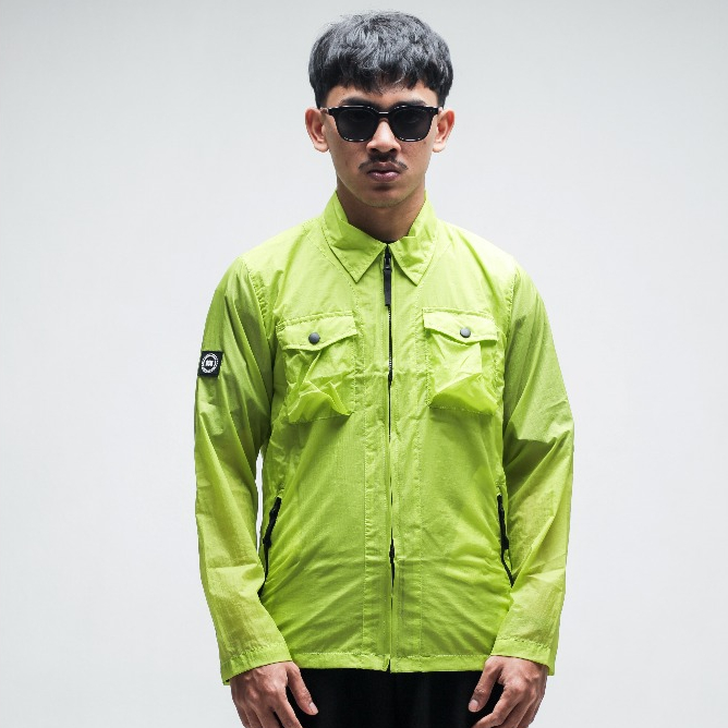 Troublemaker | Overshirt Jacket - Cambridge Lime